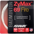 Ashaway Sznur do badmintona Zymax 69 Fire biały 10m Zestaw