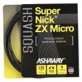 Ashaway Squashowa struna Super Nick ZX Micro 1.15 czarna 9m zestaw