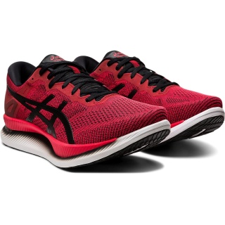 Asics Buty biegowe GlideRide (Amortyzacja) czerwono/czarne męskie