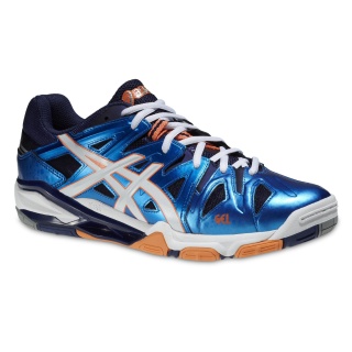 Asics Buty do siatkówki Gel Sensei 5 niebieskie męskie