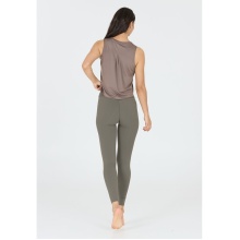 Legginsy sportowe Athlecia Luxe Tight (szybkoschnące, dopasowane) khaki dla kobiet