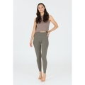 Legginsy sportowe Athlecia Luxe Tight (szybkoschnące, dopasowane) khaki dla kobiet