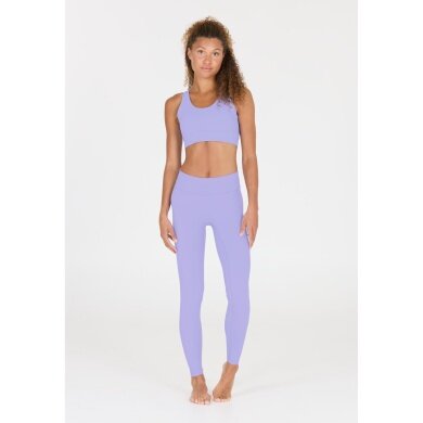 Legginsy sportowe Athlecia Luxe Tight (szybkoschnące, dopasowane) fioletowe dla kobiet