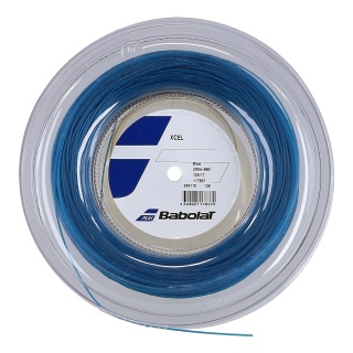 Babolat Sznur tenisowy XCel (Ochrona ramion+Dotyk) niebieski 200m rolka