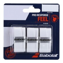 Babolat Overgrip Pro Response (wysoka absorpcja wilgoci) 0.45mm biały 3 szt.