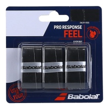 Babolat Overgrip Pro Response (wysoka absorpcja wilgoci) 0,45 mm czarny 3 szt.