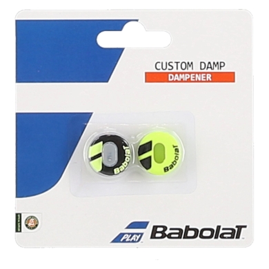 Babolat Tłumik drgań Custom Damp żółty/czarny 2 szt.