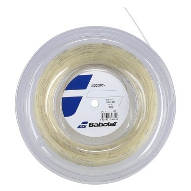 Babolat Sznur tenisowy Addixion (Touch+Ochrona ramion) naturalny 200m rolka