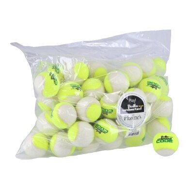 Balls Unlimited Piłki tenisowe Code Green (bez ciśnienia) żółto/białe 60 sztuk