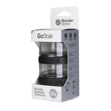 BlenderBottle pojemnik GoStak 60ml czarny 3 szt.