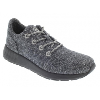 BNSM Sneaker Mr. Snug Wooly - 100% wełna merino - czarny męski