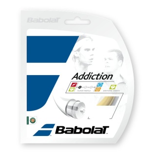 Nawleczka z żyłką tenisową Babolat Addiction naturalna