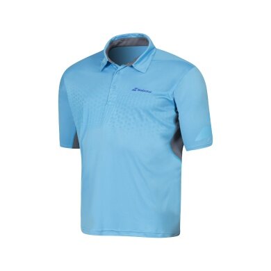 Babolat Polo tenisowe Performance +16 aquariusblau męskie