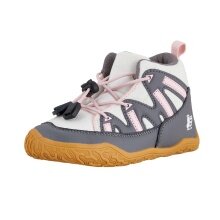 Buty do biegania Ballop Barfussschuhe Sneaker Intense (elastyczna podeszwa, oddychająca) szare/różowe dziecięce