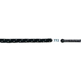 Barth Sznurówki Magic MTH okrągłe czarne/szare 120cm