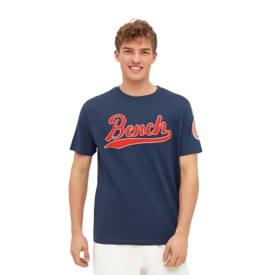 Bench T-shirt rekreacyjne Enam (100% bawełna) granatowy mężczyźni