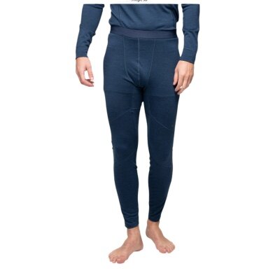 Bergans Spodnie termiczne Tight Pure Merino (100% wełna merino) długie bielizna granatowa męska