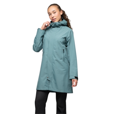 Kurtka Softshell Bergans Urban 2L Shell (wodoodporna) niebiesko/szaro-sage dla kobiet