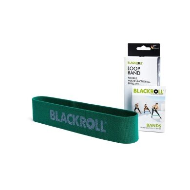 Blackroll Taśma fitness Loop Band zielona - średnia -