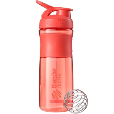 BlenderBottle Butelka sportowa Sportmixer Grip 820ml koralowa