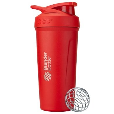 BlenderBottle Butelka Strada Thermo Stalowa 710ml czerwona