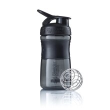 BlenderBottle Butelka Sportmixer Grip 590ml czarna/czarna