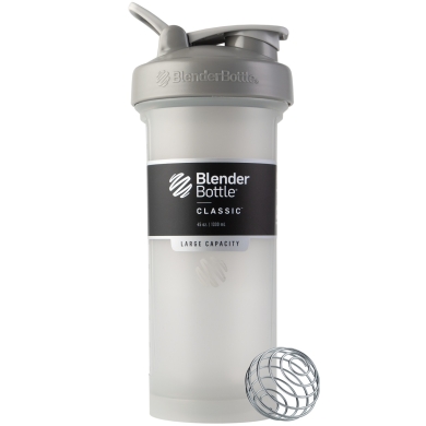 BlenderBottle Butelka do picia Pro45 (extra duże otwarcie) 1300ml Pebble szary