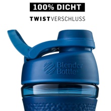 BlenderBottle Butelka do picia Sportmixer Twist 590ml granatowa