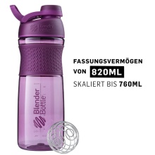 BlenderBottle Butelka sportowa Sportmixer Twist 820ml fioletowa