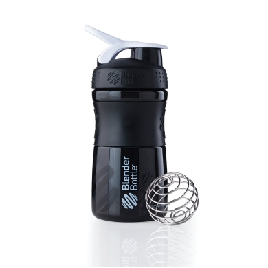 BlenderBottle Butelka Sportmixer Grip 590ml czarna/biała