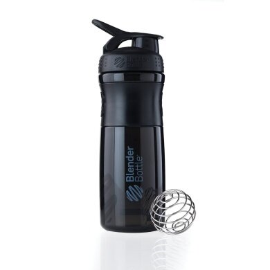 BlenderBottle Butelka Sportmixer Grip 820ml czarna/czarna