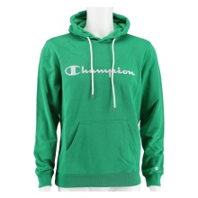 Champion Hoodie Duży Nadruk Logo zielony Mężczyźni