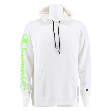 Champion Hoodie z nadrukiem na rękawie (nieocieplany) biały męski