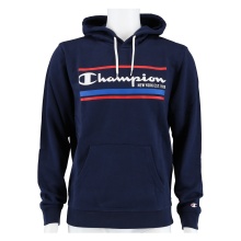 Champion Bluza z kapturem (Hoodie) Graphic Shop 2021 granatowa Mężczyźni