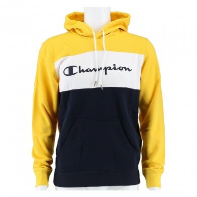 Champion Bluza z kapturem (Bawełniany hoodie) American Classic żółto/czarny męski