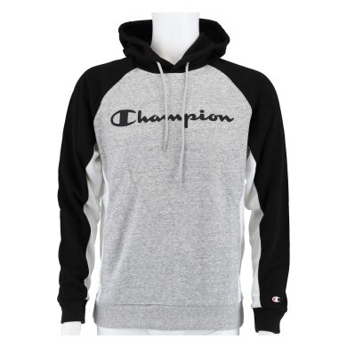 Champion Bluza z kapturem (Hoodie) American Classics szary/czarny męski