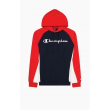 Champion Bluza z kapturem (Hoodie) American Classics granatowo/czerwona męska