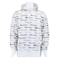 Champion Bluza z kapturem (Bawełniany hoodie) Allover Script-Print 2022 biała Męska