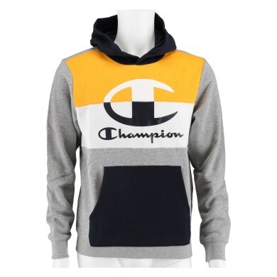 Hoodie Champion Wielokolorowy szary/żółty/granatowy dla chłopców