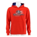 Champion Bluza z kapturem (Hoodie) Graphic Shop Logo czerwony dla chłopców