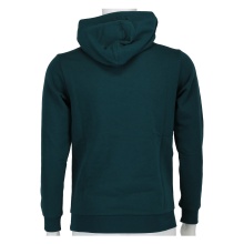 Champion Bluza z kapturem Hoodie Duży nadruk logo (ocieplana) petrolowa chłopięca