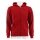 Champion Bluza z kapturem Full Zip C-Logo (ocieplana) bordowa chłopiec