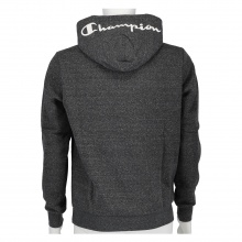 Champion Bluza z kapturem Hoodie American Classic Half Zip (ocieplana) szary chłopiec