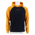 Champion Hoodie American Classic Small Logo (ocieplany) granatowy/żółty chłopcy