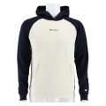 Champion Hoodie American Classic Small Logo (ocieplany) beżowo/granatowy chłopcy