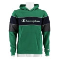 Champion Hoodie Modular Blocking (ocieplany) zielony dziecięcy