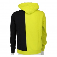 Champion Bluza z kapturem (Hoodie) Color Block żółto/czarna dla chłopców