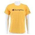 Champion T-shirt rekreacyjne (bawełna) Crew z logo 2024 żółty dziecięcy