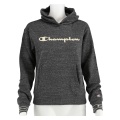 Champion Hoodie Duży Nadruk Logo ciemnoszary Dziewczęta