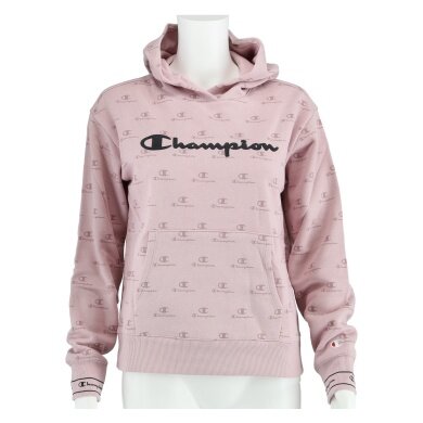 Champion Hoodie Graphic Big Logo Print różowy dla dziewczynek